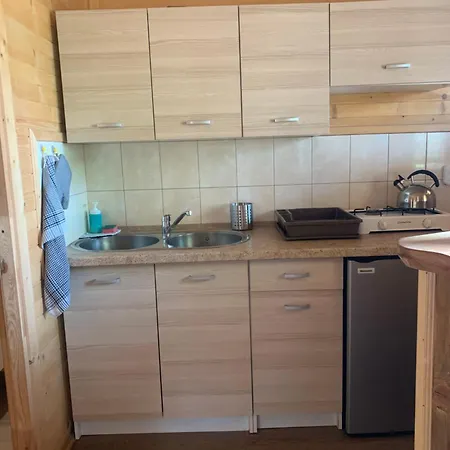 Nad Jeziorem Wilczynskim Dla Czterech Osob, Sypialnia Z Lozem Malzenskim Oraz Salon Z Rozkladanym Naroznikiem