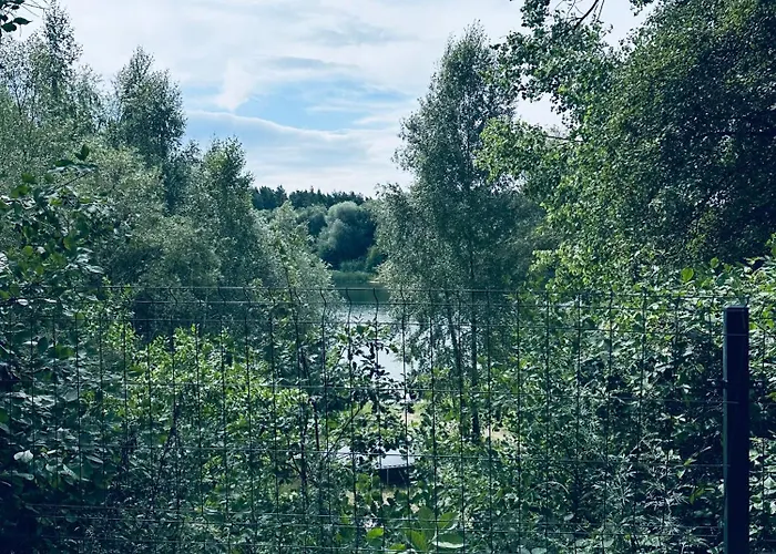 Nad Jeziorem Wilczynskim Dla Czterech Osob, Sypialnia Z Lozem Malzenskim Oraz Salon Z Rozkladanym Naroznikiem Ferienhaus Swietne